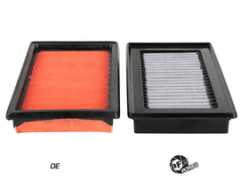 Filtro de repuesto aFe Magnum FLOW Pro DRY S OE (par) 14-19 Infiniti Q50 V6 3.5L/3.7L