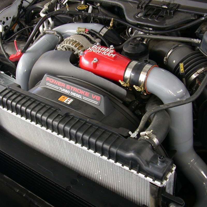 Banks Power 03-04 Ford 6.0L con sistema de admisión de aire de alta RAM con intercooler original