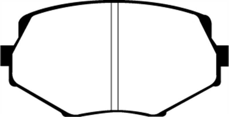 EBC 94-01 Mazda Miata MX5 1.8 Pastillas de freno delanteras Greenstuff