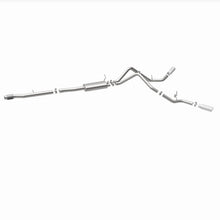 Cargar imagen en el visor de la galería, Magnaflow 14 Chev Silverado V8 5.3L CC/EC Cab Dual Split Behind Rear Tires Exit SS Cat Back Perf Exh