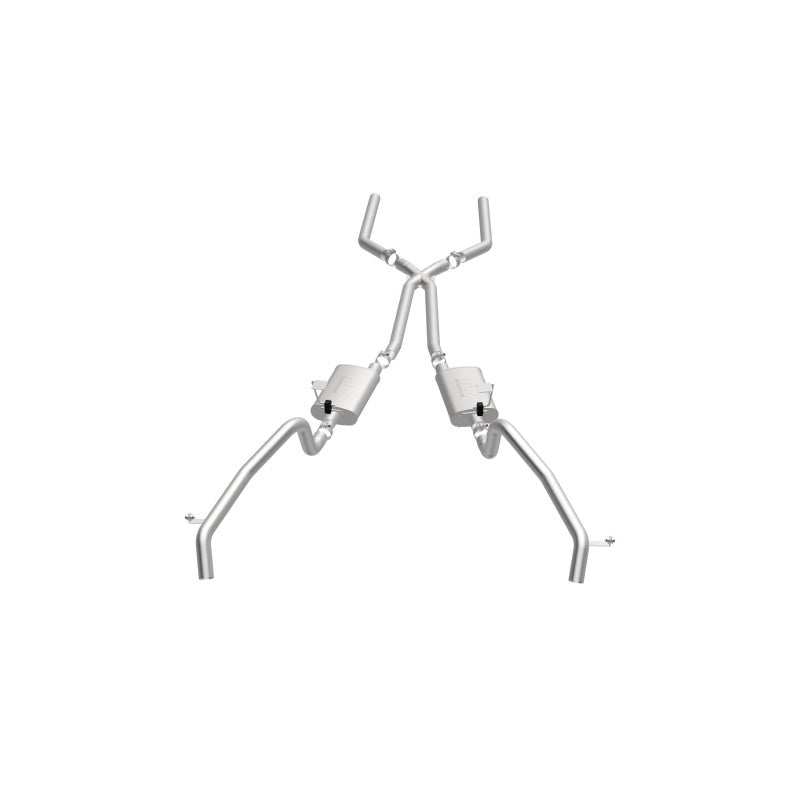 MagnaFlow Sys C/B 67-72 F-Body 2.50 pulgadas con Tru-X