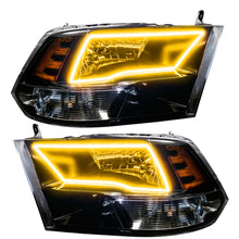 Cargar imagen en el visor de la galería, Oracle Lighting 09-18 RAM 1500 Sport Halo Headlights - Blk Housing w/RF Controller SEE WARRANTY
