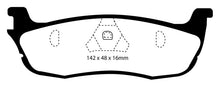 Cargar imagen en el visor de la galería, EBC 97-99 Ford Expedition 4.6 2WD Pastillas de freno traseras Greenstuff