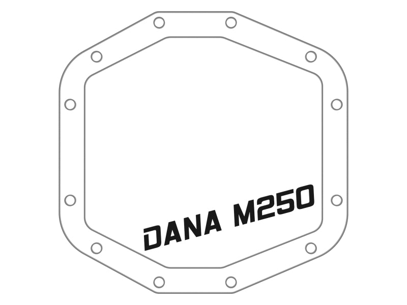 aFe POWER 21-22 Ram 1500 TRX Hemi V8 6.2L (sc) PRO Series Cubierta del diferencial trasero negro con mecanizado