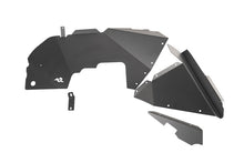 Cargar imagen en el visor de la galería, Rugged Ridge Inner Fender Liners Frnt Aluminum Black 18-20 Jeep Wrangler JL