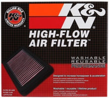 Load image into Gallery viewer, K&amp;N Replacement Air Filter for Fiat / Opel / Vauxhall / Alfa Romeo 8in O/S L x 8.313in O/S W x 1in H