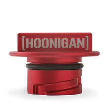 Cargar imagen en el visor de la galería, Mishimoto 05-16 Ford Mustang Hoonigan Tapa de llenado de aceite - Rojo