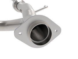 aFe Toyota Tacoma 05-15 V6-4.0L Tubo en Y de acero trenzado con gato