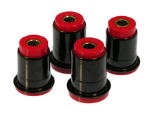Cargar imagen en el visor de la galería, Prothane 79-93 Ford Mustang Front Control Arm Bushings w/ Shell - Red