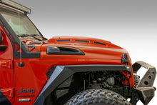 Cargar imagen en el visor de la galería, Capó de dispersión de calor DV8 Offroad 18+ Jeep JL - Imprimación negra