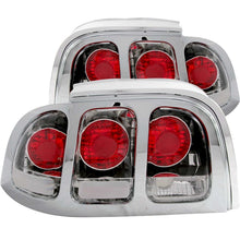 Cargar imagen en el visor de la galería, ANZO 1994-1998 Ford Mustang luces traseras cromadas