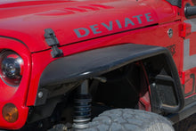 Cargar imagen en el visor de la galería, DV8 Offroad 07-18 Jeep Wrangler JK Guardabarros delanteros y traseros de tubo plano