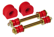 Cargar imagen en el visor de la galería, Prothane 82-00 GM S-Series 2wd Front Sway Bar Bushings - 1 1/16in - Red