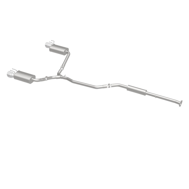 MagnaFlow Sys C/B 2015 Honda Accord 3.5L V6 2.5in SS Doble Parte Trasera Pulida Punta 4.5