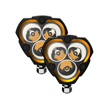 Cargar imagen en el visor de la galería, KC HiLiTES FLEX ERA 3 LED Light Spot Beam Pair Pack System