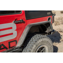 Cargar imagen en el visor de la galería, DV8 Offroad 07-18 Jeep Wrangler JK Guardabarros delanteros y traseros de tubo plano