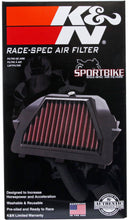 Load image into Gallery viewer, K&amp;N 06-10 Suzuki GSXR600/GSXR750 Race Specific Air Filter