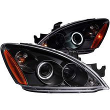 Cargar imagen en el visor de la galería, ANZO 2004-2007 Mitsubishi Lancer Proyector Faros con Halo Negro (CCFL)