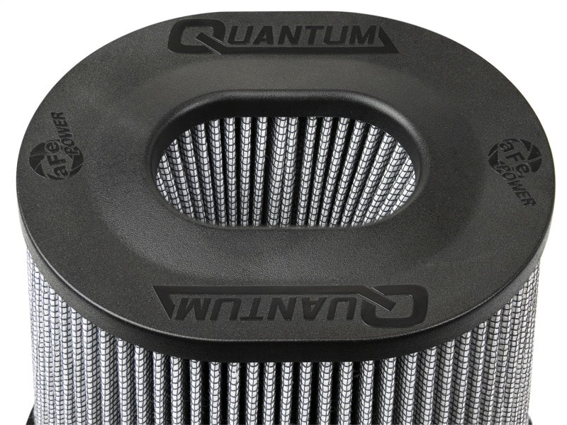 aFe Quantum Pro DRY S Air Filter Inverted Top - 5in Flange x 9in Height - Dry PDS