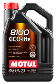 Motul 5L Synthetic Engine Oil 8100 5W20 ECO-LITE