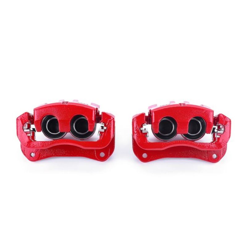 Power Stop 15-17 Lexus NX200t Front Red Calipers w/Brackets - Pair