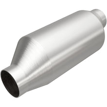 Cargar imagen en el visor de la galería, Magnaflow 2in In/Out 4in Round Body 11.875in L Universal California Legal Catalytic Converter
