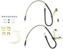 Cargar imagen en el visor de la galería, StopTech 01-02 Dodge Viper Front Stainless Steel Brake Lines