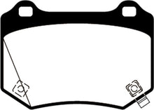 Cargar imagen en el visor de la galería, Pastillas de freno traseras EBC 18+ WRX STI Yellowstuff