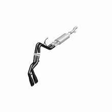 Cargar imagen en el visor de la galería, MagnaFlow SYS Cat-Back 10-14 Ford Raptor 6.2L V8 2.5/3in Black Dual Same Side Exit Rear 3.5 Tips