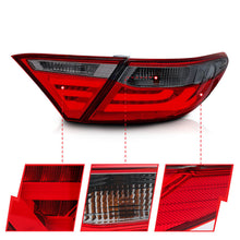 Cargar imagen en el visor de la galería, ANZO 2015-2016 Toyota Camry Luces traseras LED ahumadas