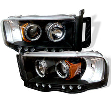 Cargar imagen en el visor de la galería, Spyder Dodge Ram 1500 02-05/Ram 2500 03-05 Projector Headlights LED Halo LED Blk PRO-YD-DR02-HL-BK