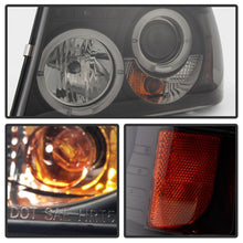 Cargar imagen en el visor de la galería, Spyder Ford Ranger 01-11 1PC Projector Headlights LED Halo LED Blk Smke PRO-YD-FR01-1PC-HL-BSM