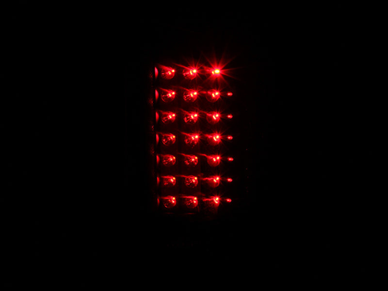 ANZO 2006-2008 Dodge Ram 1500 luces traseras LED negras