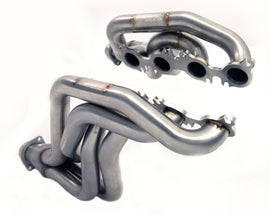Kooks 2020+ Mustang GT500 5.2L 2 pulgadas x 3 pulgadas SS encabezados con tubo de conexión con gato VERDE