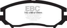 Cargar imagen en el visor de la galería, EBC 04-06 Hyundai Tiburon 2.7 6 speed Yellowstuff Front Brake Pads