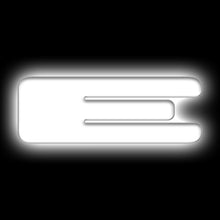 Cargar imagen en el visor de la galería, ORACLE Lighting Universal Illuminated LED Letter Badges - Matte Wht Surface Finish - E SEE WARRANTY