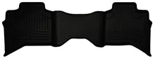 Cargar imagen en el visor de la galería, Husky Liners 02-08 Dodge Ram 1500 Crew Cab WeatherBeater Revestimientos de piso para segundo asiento, color negro