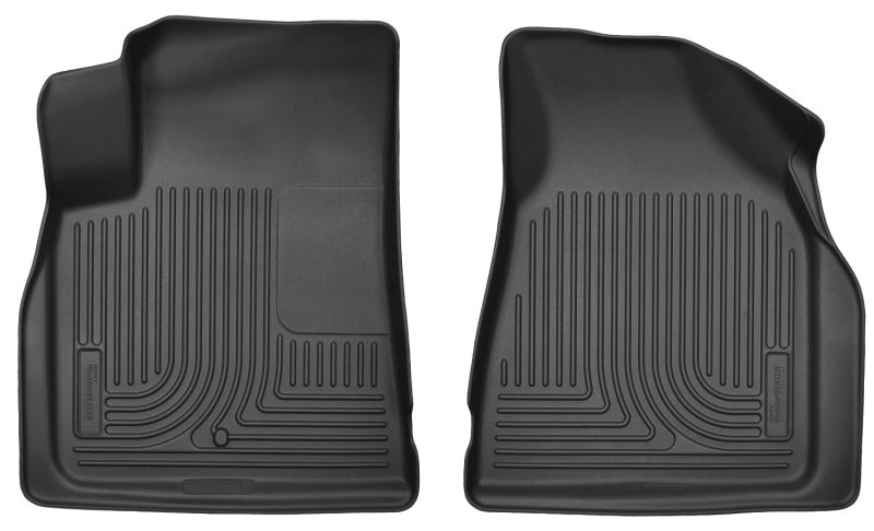 Husky Liners 09-14 Chevy Traverse/07-14 GMC Acadia Weatherbeater Revestimientos de piso delantero negro