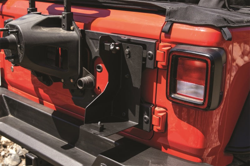 Rampage 2007-2019 Jeep Wrangler(JL) Soporte para gato todoterreno, color negro