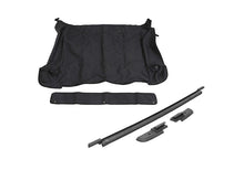 Cargar imagen en el visor de la galería, Rampage 2018-2022 Jeep Wrangler(JL) cubierta Tonneau de 4 puertas con kit de barra de portón trasero - Black Diamond