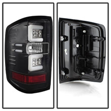 Cargar imagen en el visor de la galería, Spyder Chevy Silverado 2016-2017 Light Bar LED Tail Lights - Black ALT-YD-CS16-LED-BK