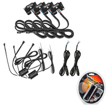 Cargar imagen en el visor de la galería, Oracle Jeep Wrangler JL/Gladiator JT RGB+W Headlight DRL Upgrade Kit - ColorSHIFT SEE WARRANTY