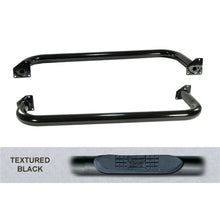 Cargar imagen en el visor de la galería, Rugged Ridge 3-In Round Side Step Black 97-06TJ