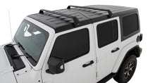 Cargar imagen en el visor de la galería, Rhino-Rack 07-22 Jeep Wrangler JK/JL 4 Door Hard Top Vortex SG 2 Bar Roof Rack - Black