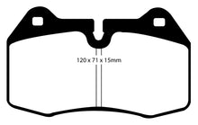 Cargar imagen en el visor de la galería, EBC 03-04 Infiniti G35 3.5 (Manual) (Brembo) Bluestuff Front Brake Pads