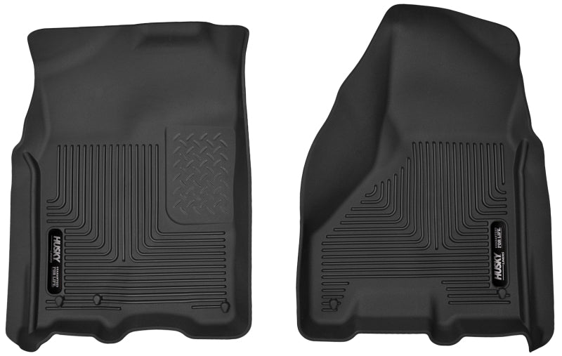 Husky Liners 12-13 Dodge Ram 1500/12 2500 y 3500 X-Act Contour negro revestimiento de piso delantero