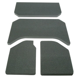 DEI 11-18 Jeep Wrangler JK 4 puertas Boom Mat Headliner - 4 piezas - Negro