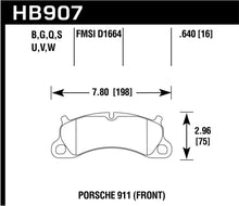 Cargar imagen en el visor de la galería, Hawk 12-16 Porsche 911 Carrera S DTC-80 Front Brake Pads