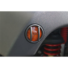 Cargar imagen en el visor de la galería, Rugged Ridge 07-18 Jeep Wrangler JK Black Side Marker Light Euro Guards