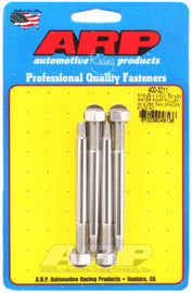 Polea de bomba de agua hexagonal ARP de 5/16-24 x 3.500 SS con kit de perno espaciador de ventilador de 2.250 pulgadas